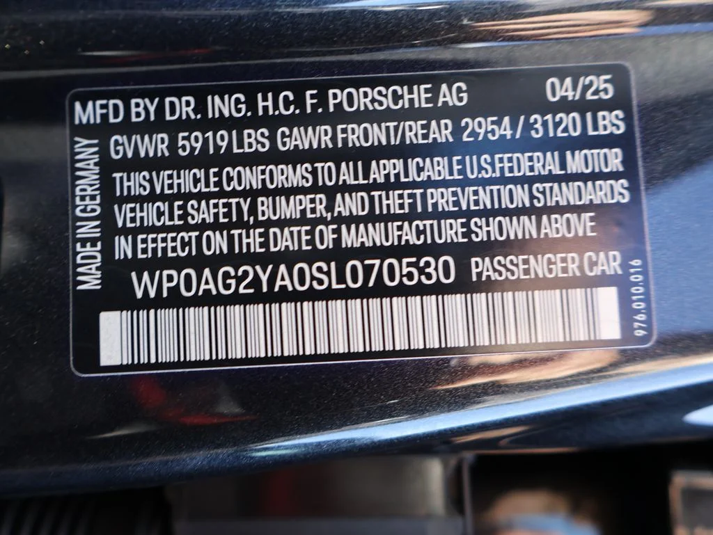 Used 2025 Volcano Grey Metallic Porsche GTS image 44