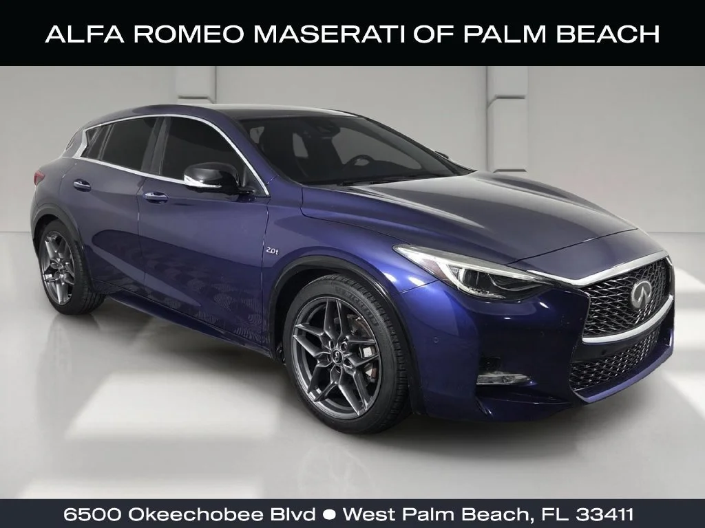 Used 2018 Ink Blue INFINITI Sport image 1