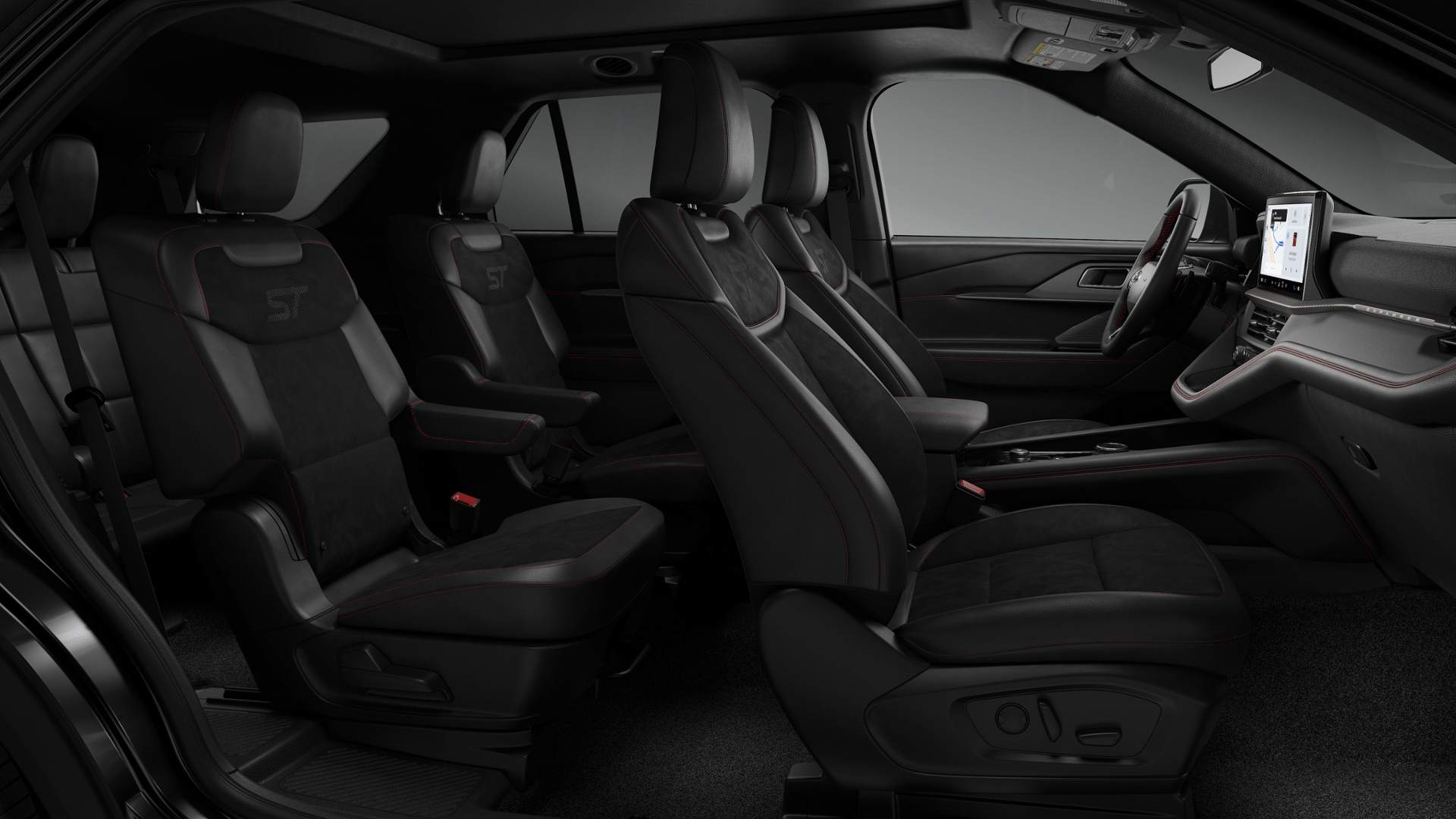 New 2027 Agate Black Metallic Ford ST image 6