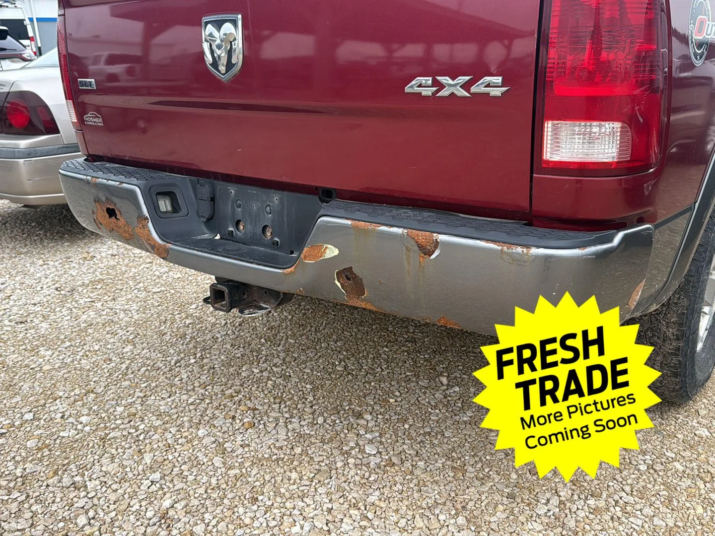 Used 2011 Deep Cherry Red Crystal Pearl Ram Outdoorsman image 9