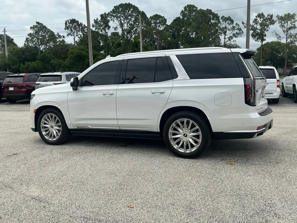 Used 2023 White Cadillac Premium Luxury image 7