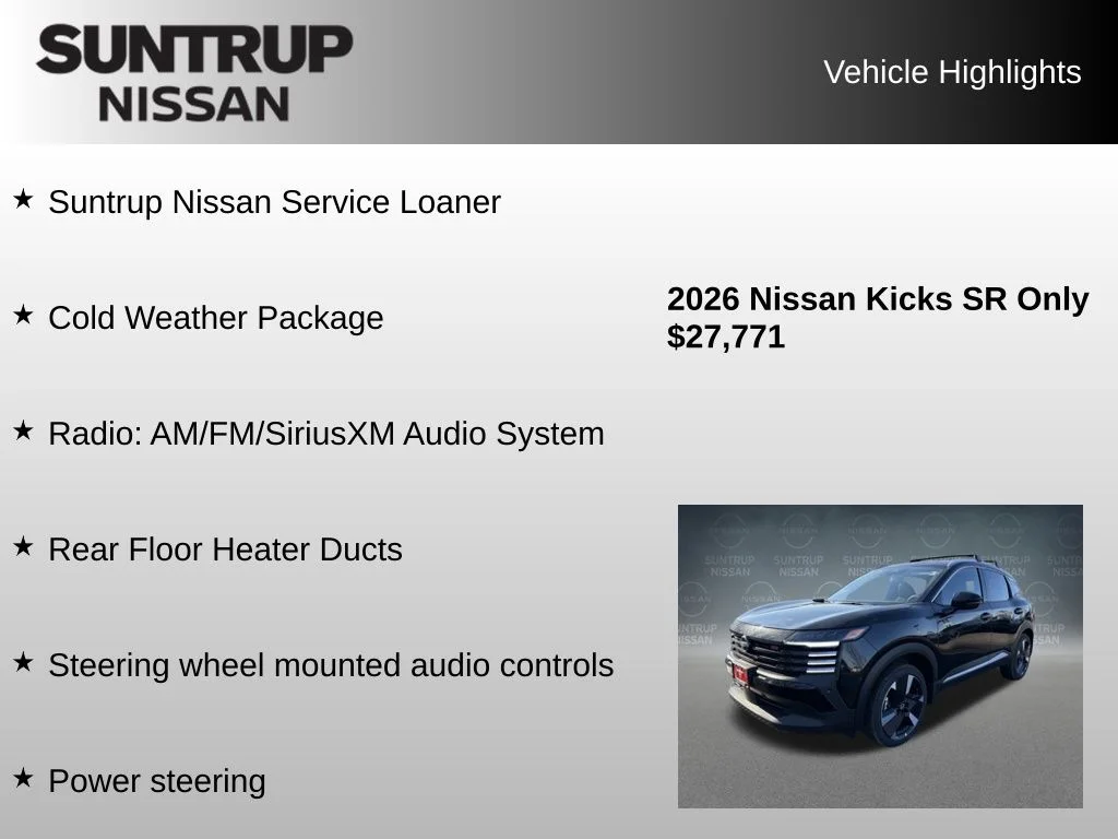 Used 2026 Black Nissan SR image 8