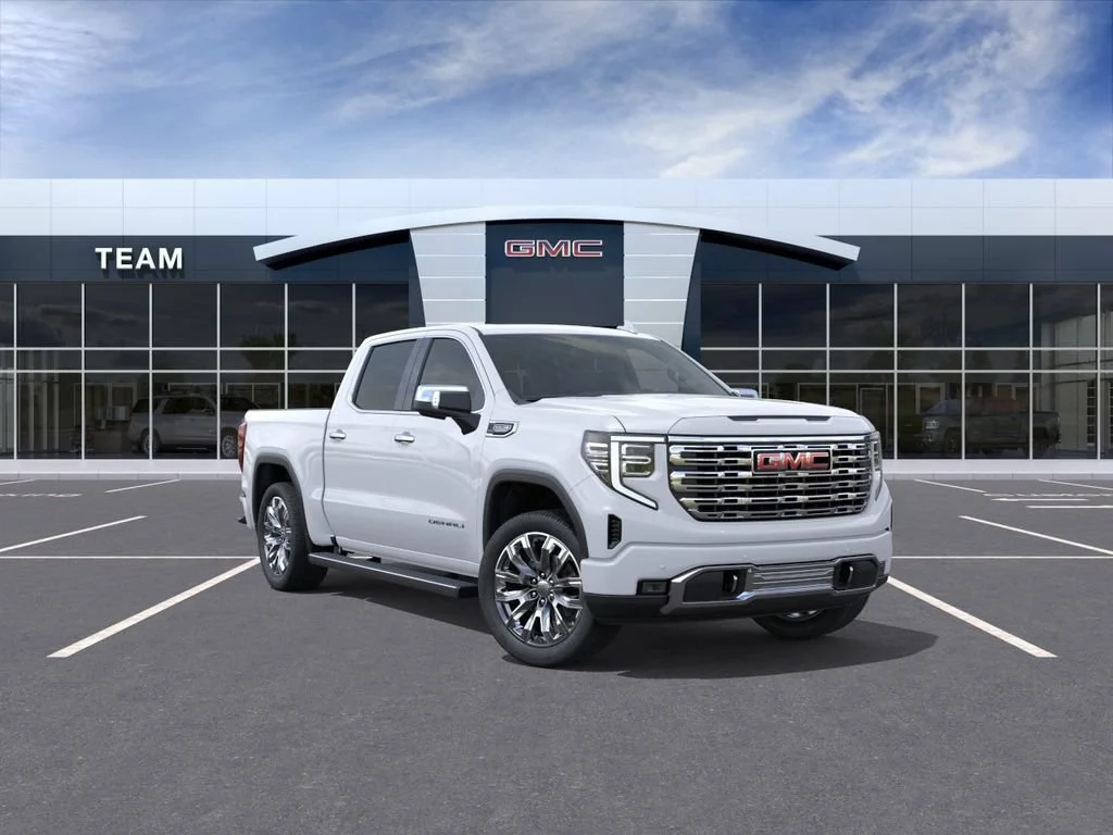 New 2026 Glacier White Tricoat GMC Denali image 1