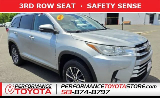 Used 2019 Celestial Silver Metallic Toyota XLE image 1