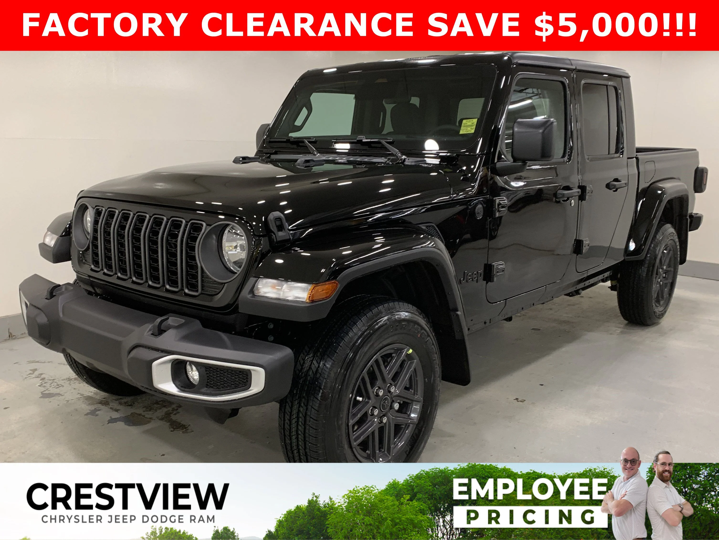 New 2026 Black Jeep Sport S image 1