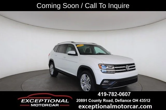 Used 2019 White Volkswagen 3.6L V6 SE image 27