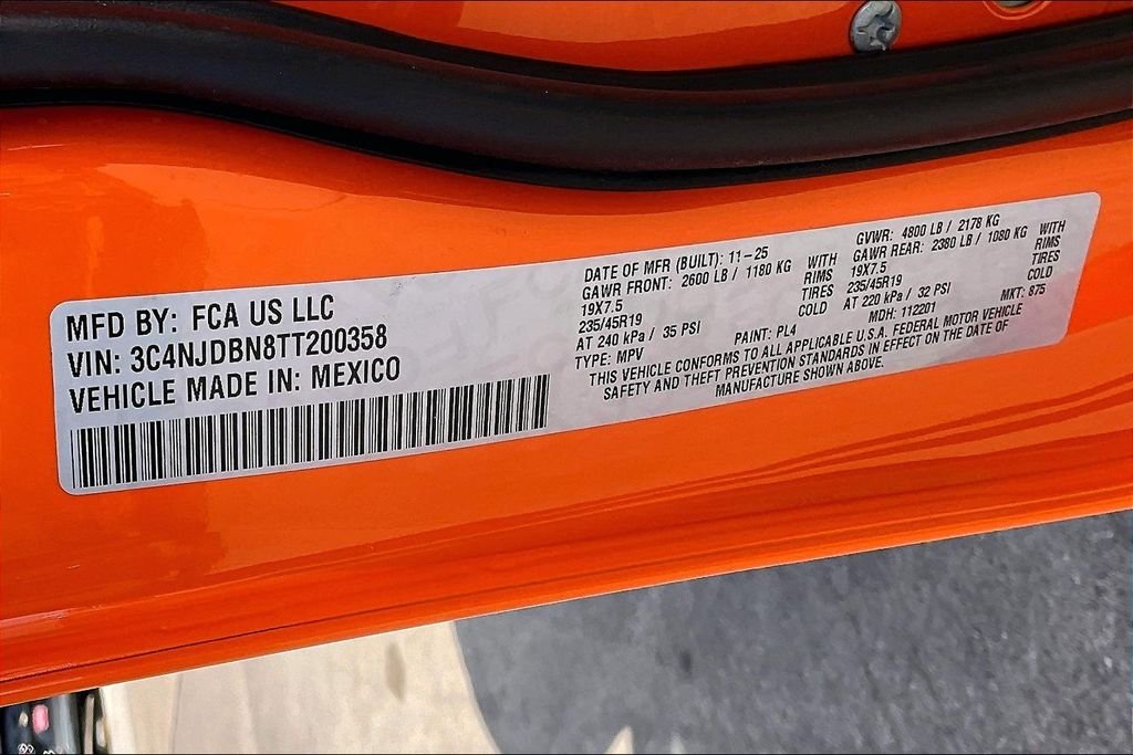 New 2026 Jeep Compass Latitude 4D Sport Utility