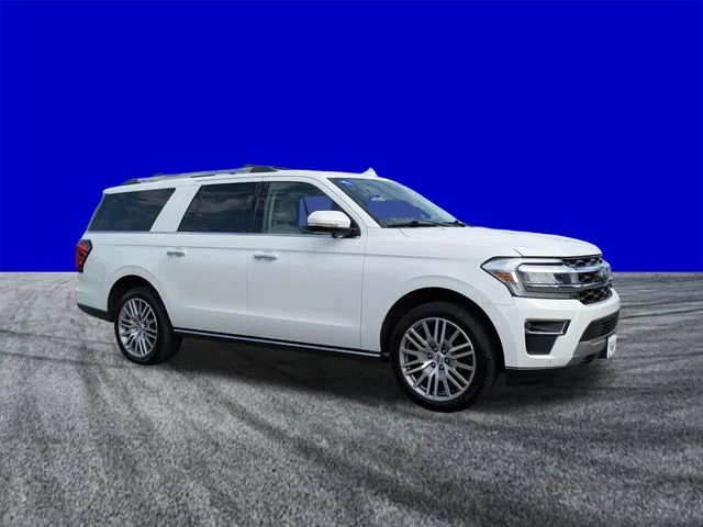 Certified Used 2022 White Metallic Ford Limited image 2