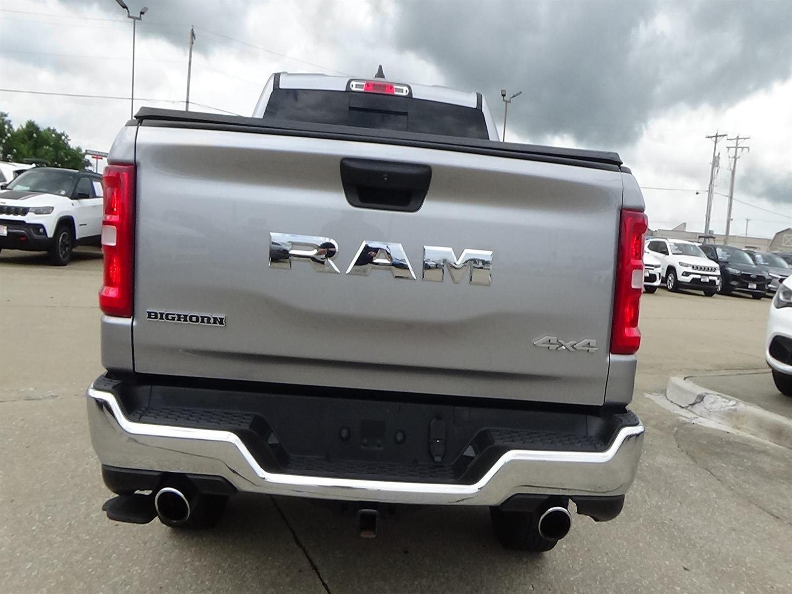 Used 2025 Billet Silver Metallic Clear Coat (psc) RAM Big Horn image 7