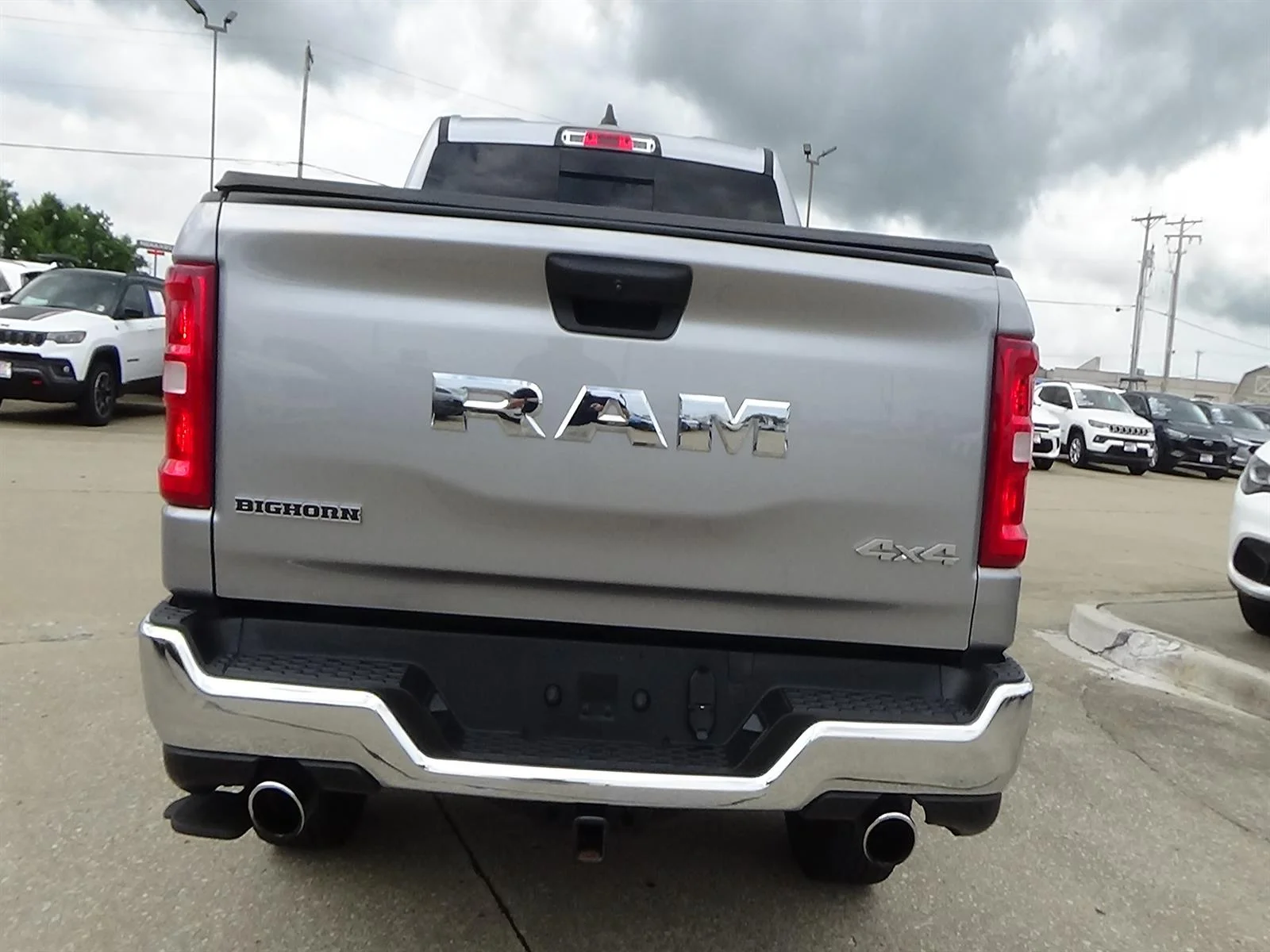 Used 2025 Billet Silver Metallic Clear Coat (psc) RAM Big Horn image 7