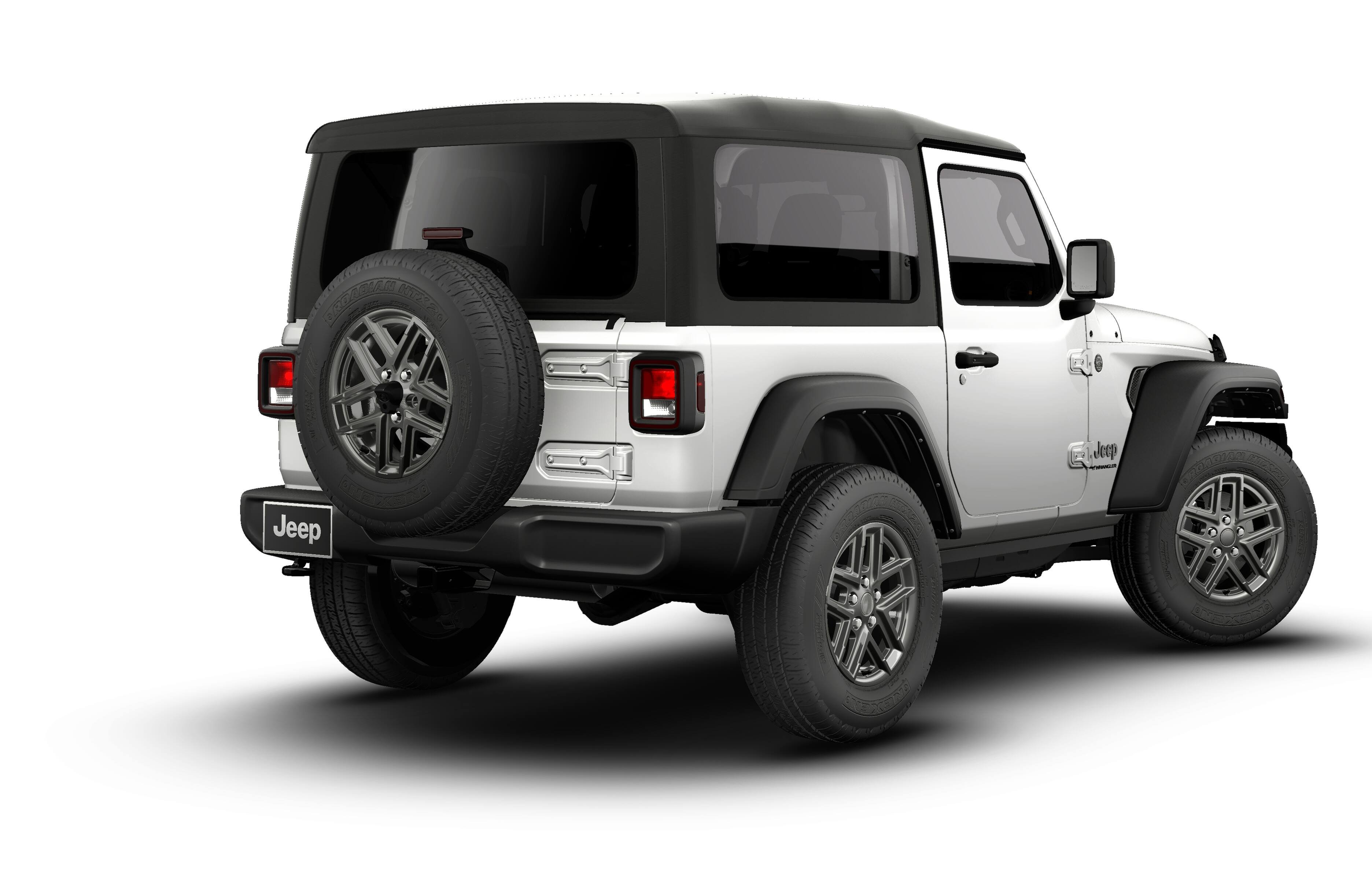 New 2026 Bright White Clear-Coat Exterior Paint Jeep Sport S image 14