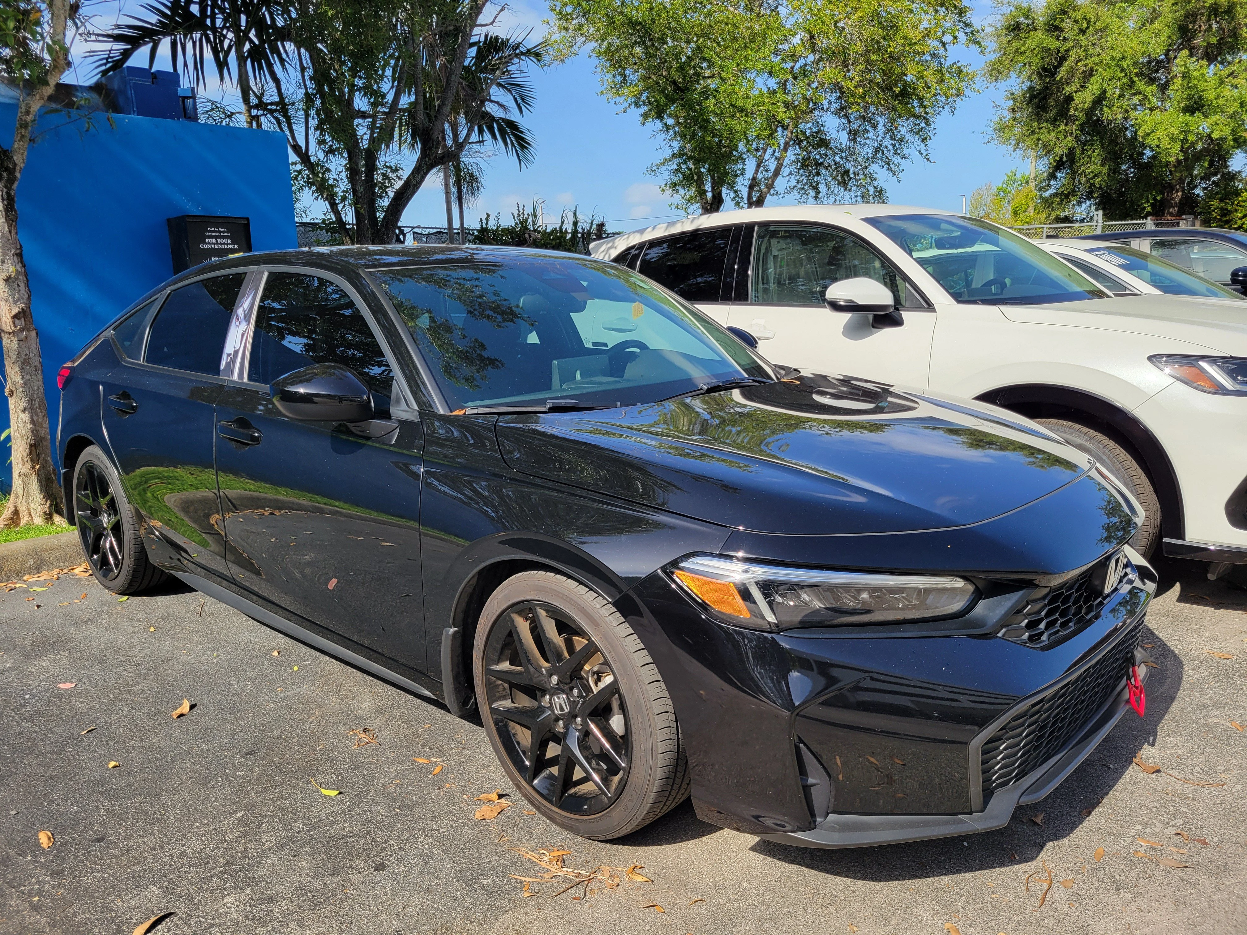 Used 2025 Crystal Black Pearl Honda Sport image 2
