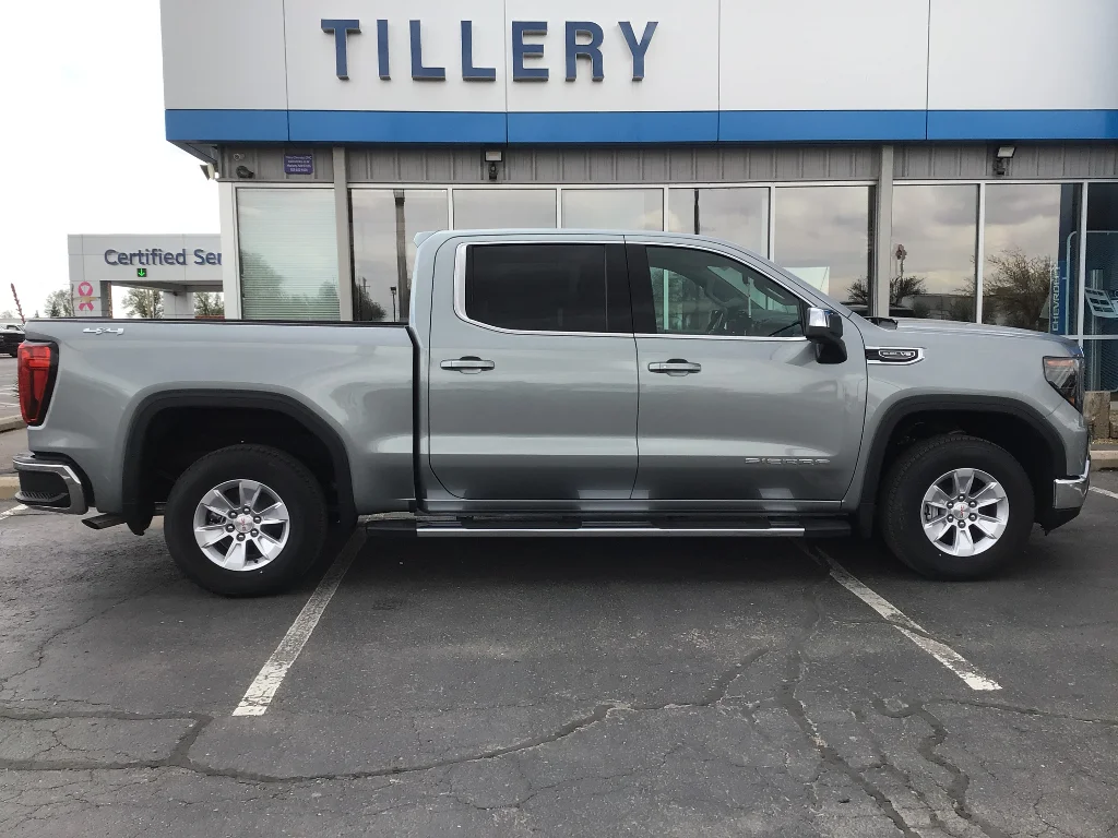 New 2026 Sterling Metallic GMC SLE image 1
