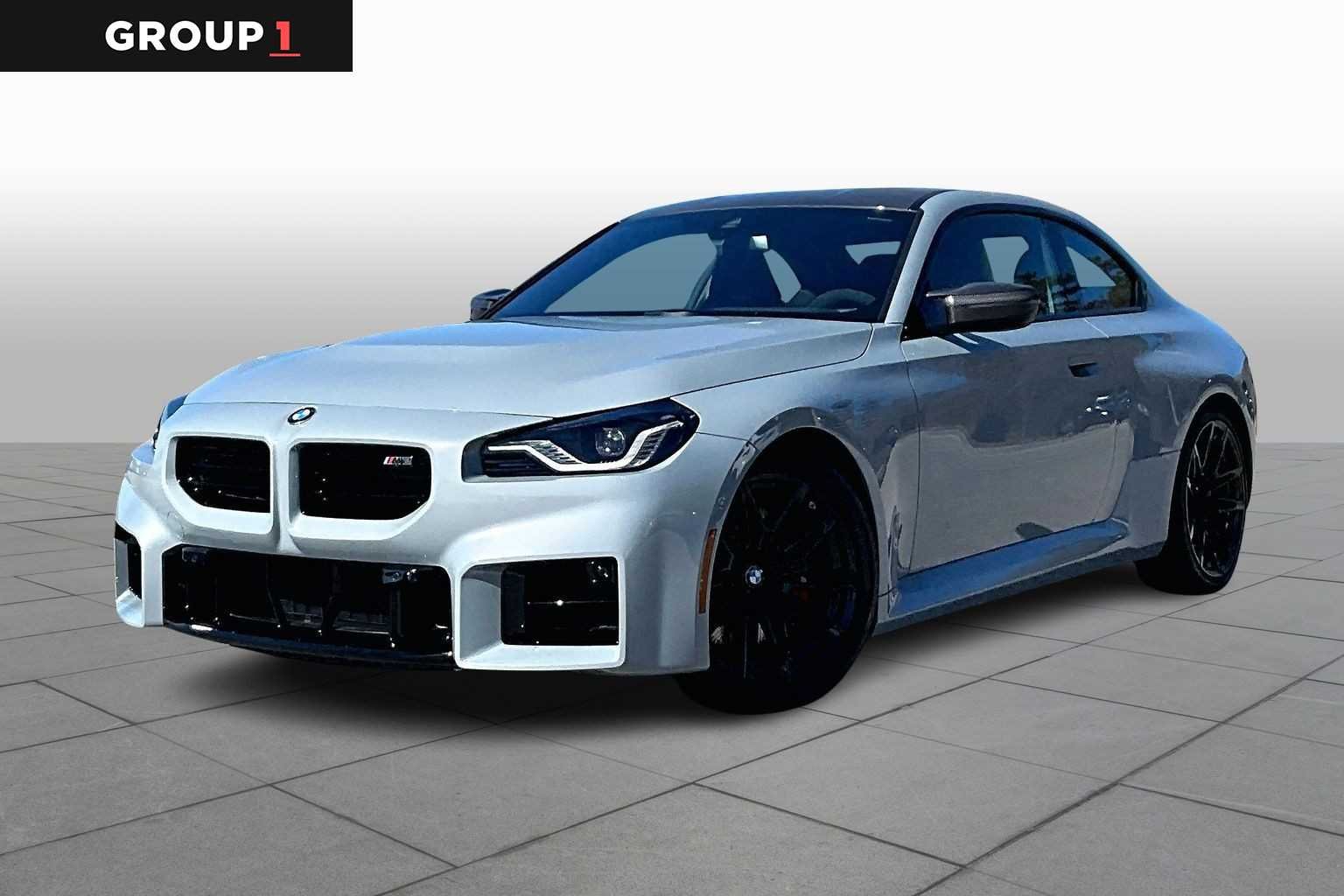 Gray (Brooklyn Grey Metallic) 2026 BMW M2 RWD Coupe Rear-Wheel Drive