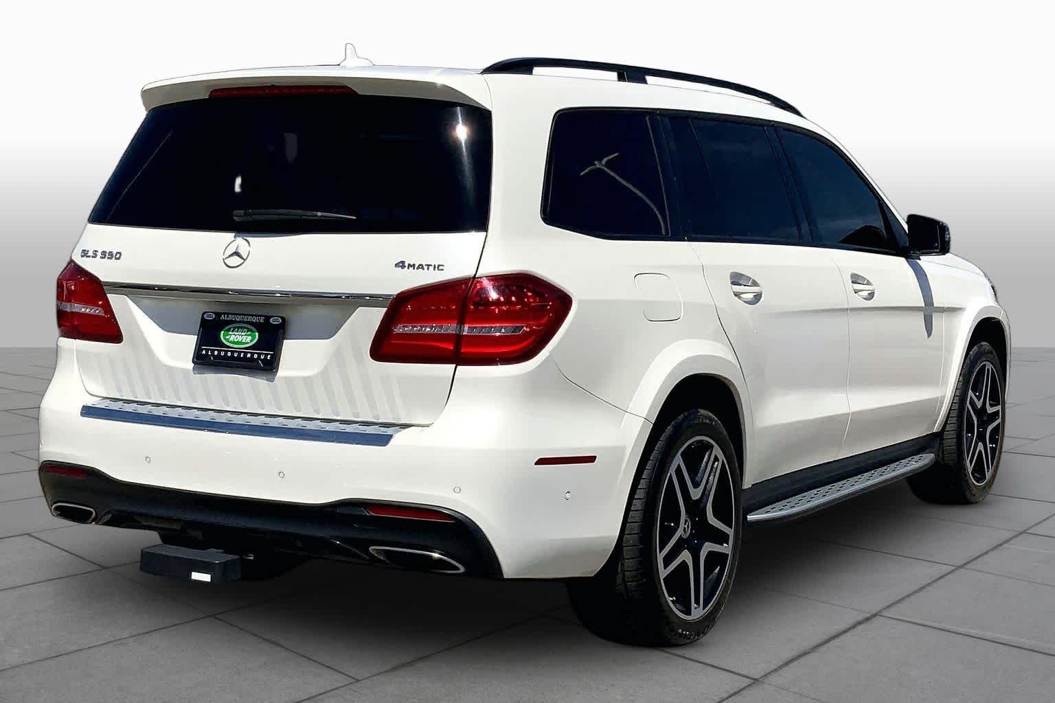 Used 2018 designo Diamond White Metallic Mercedes-Benz GLS 550 image 12