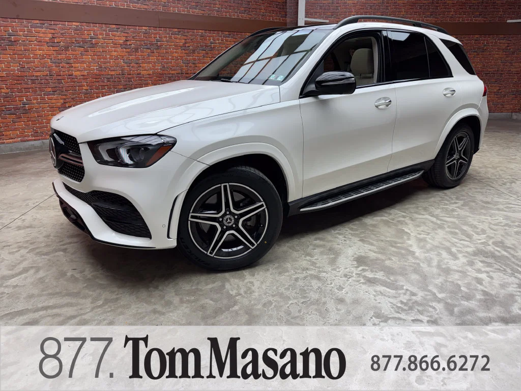 Used 2022 White Mercedes-Benz GLE 450 image 1