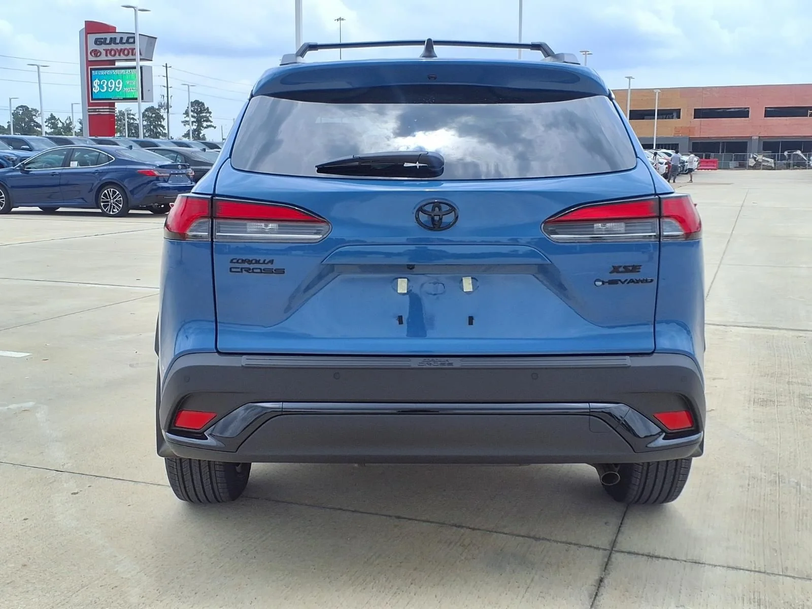 New 2026 Blue Toyota Hybrid XSE image 7