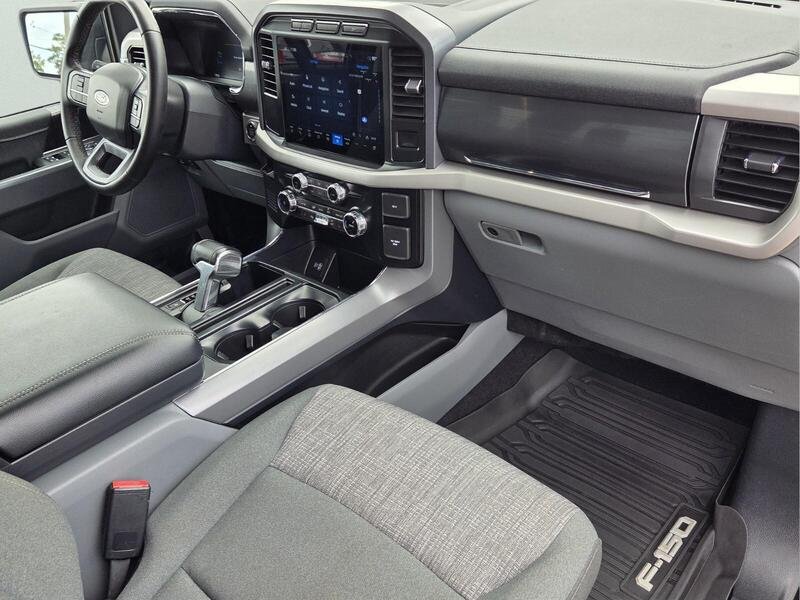 Used 2023 Stone Gray Metallic FORD XLT 4WD SUPERCREW 5.5