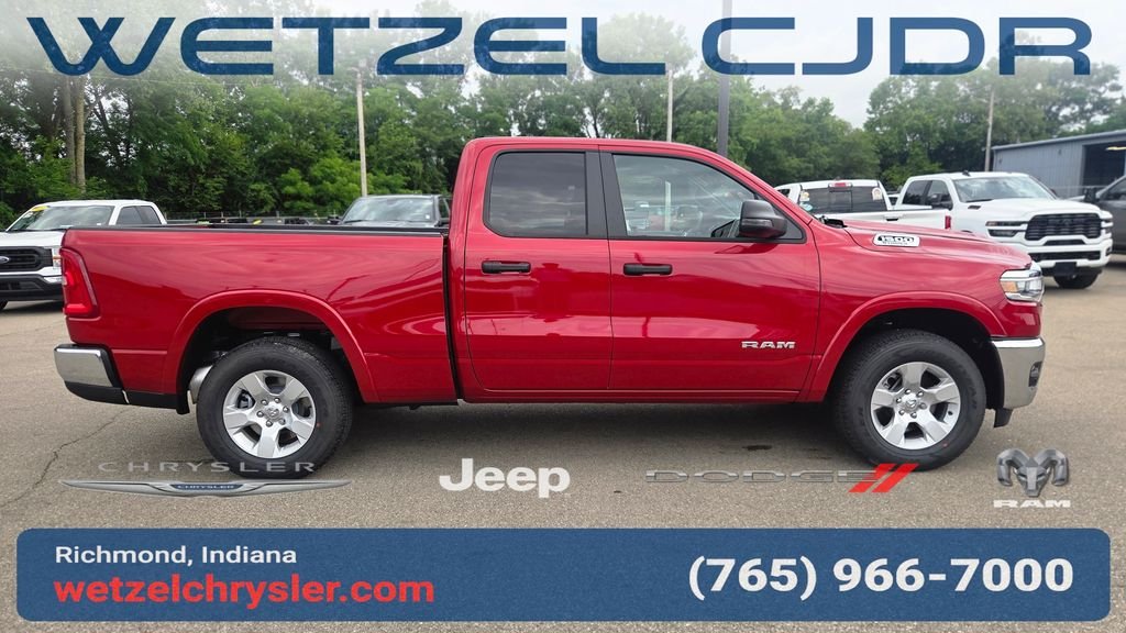 New 2026 Molten Red Pearl-Coat Exterior Paint RAM Big Horn/Lone Star image 8