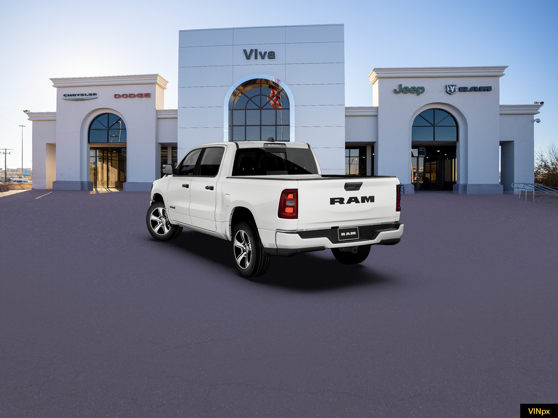 New 2027 Bright White Clear-Coat Exterior Paint RAM Express image 5