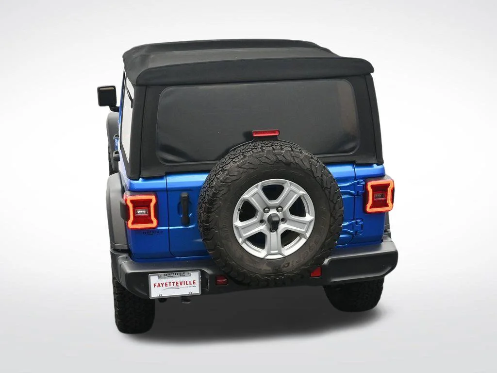 Used 2021 Blue Jeep Unlimited Sport S image 28