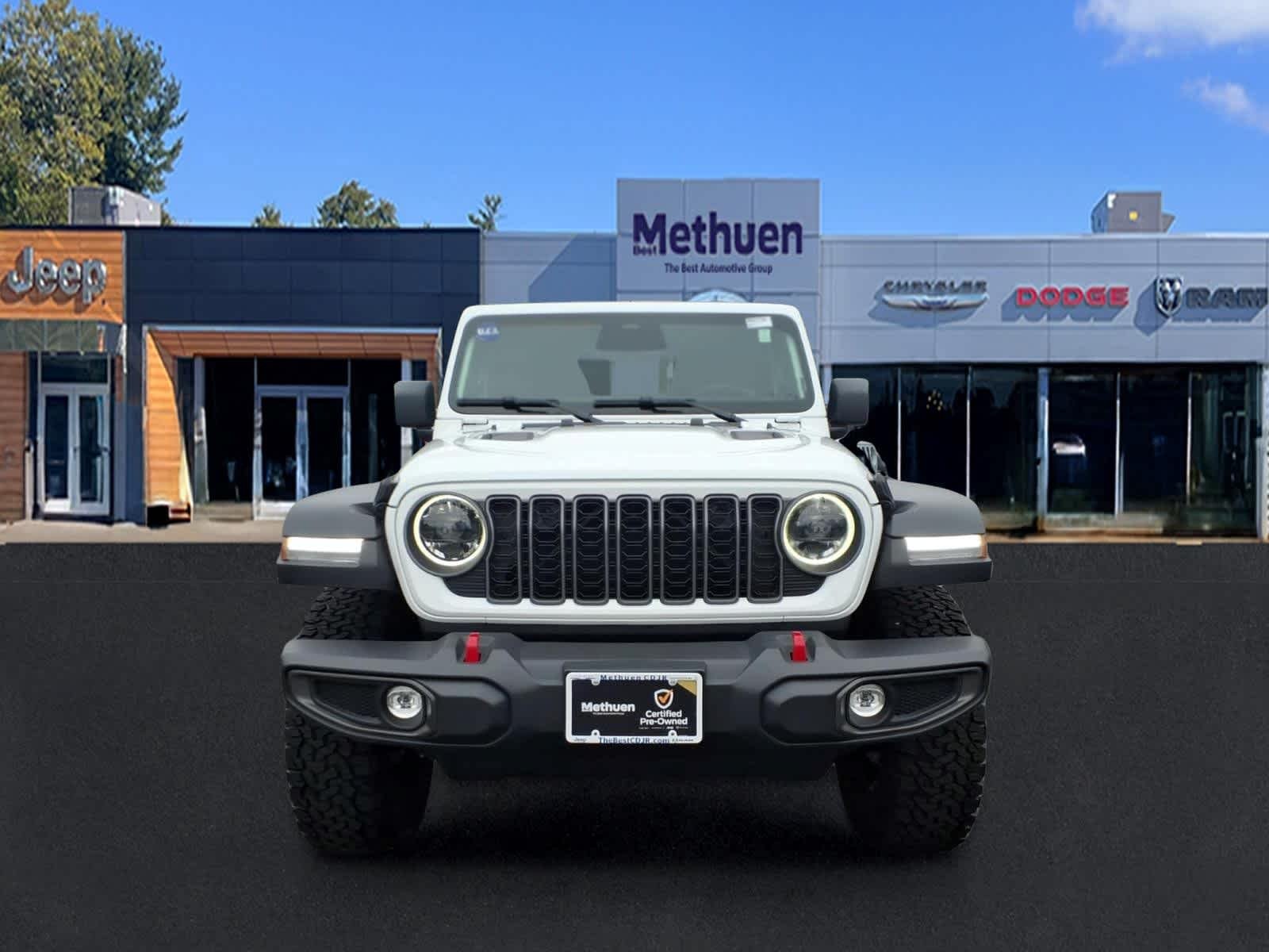 Used 2026 Bright White Clearcoat Jeep Rubicon image 10