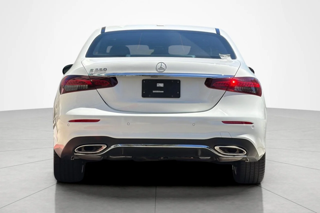 Certified Used 2022 Polar White Mercedes-Benz E 350 image 4