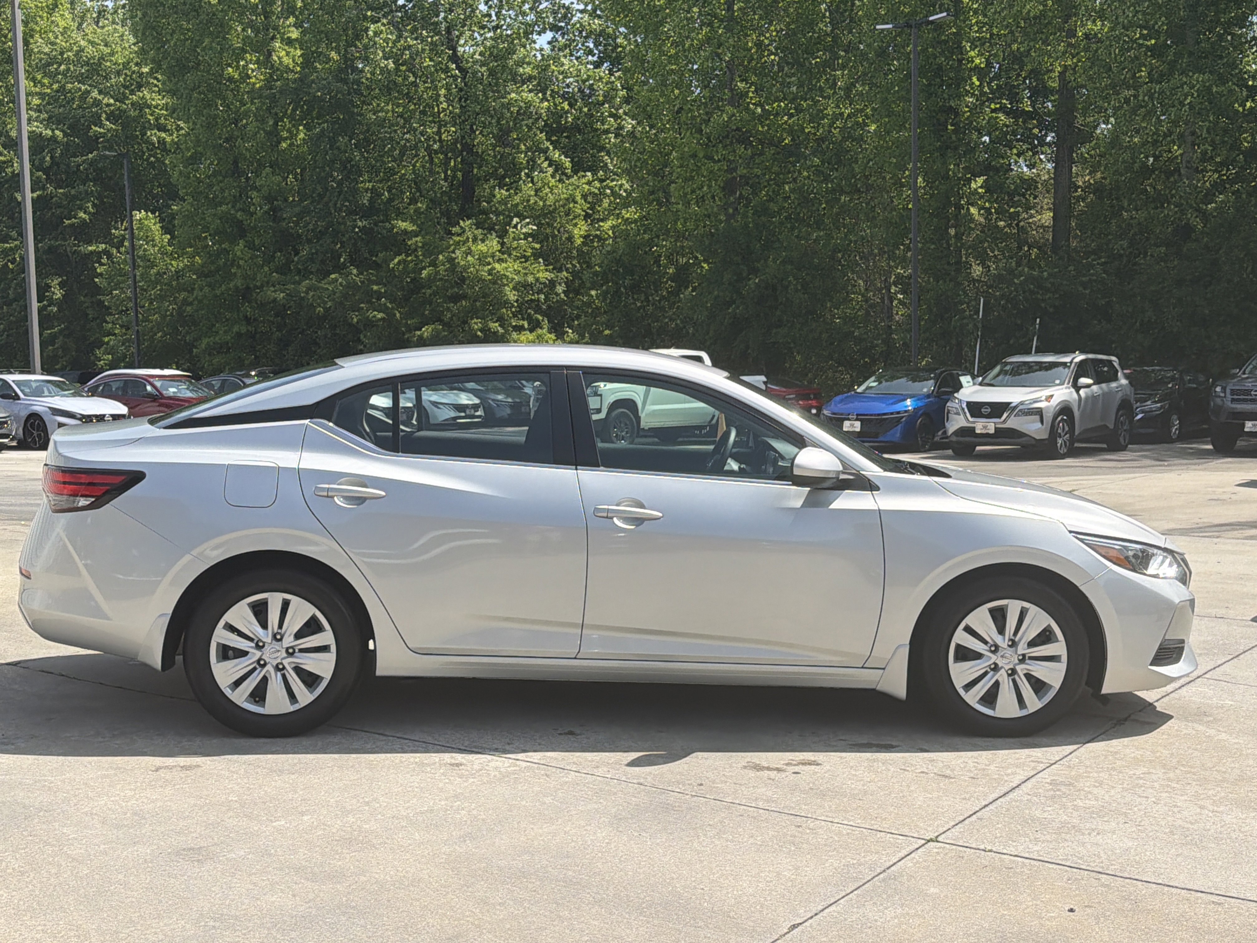 Used 2023 Brilliant Silver Metallic Nissan S image 9