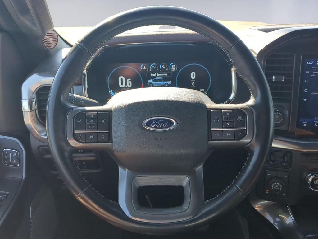 Used 2021 Carbonized Gray Metallic Ford Lariat image 15