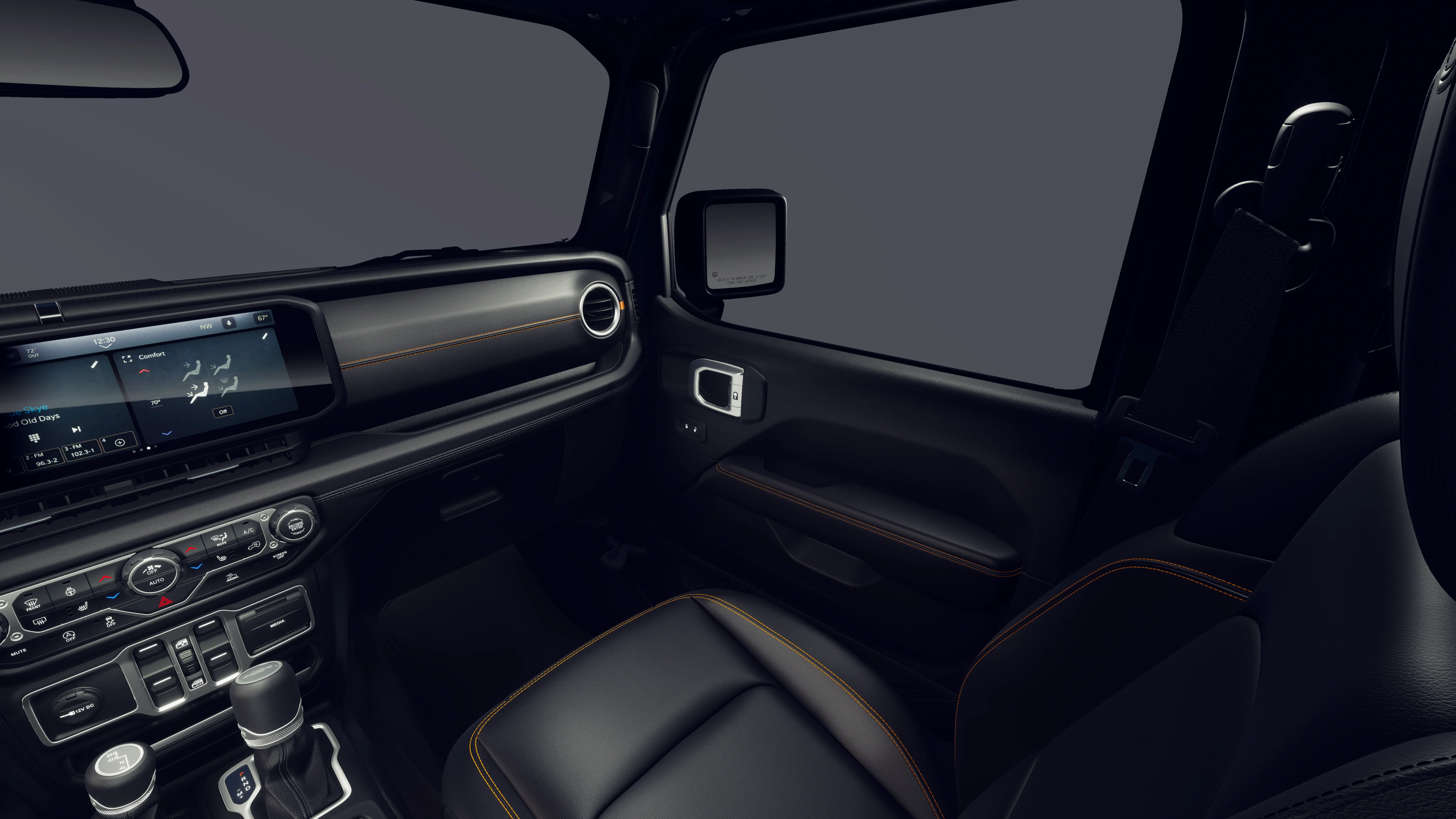 New 2026 Black Clear-Coat Exterior Paint Jeep Sahara image 19