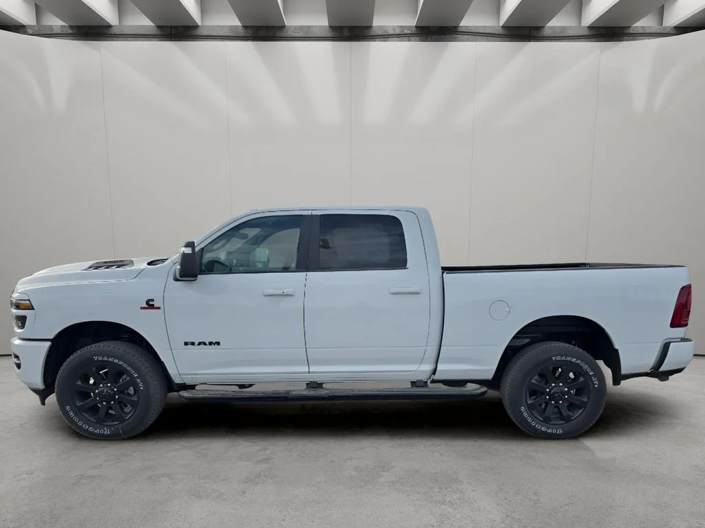 New 2026 Bright White Clear-Coat Exterior Paint RAM Laramie image 2