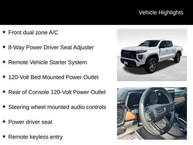 Certified Used 2025 Summit White GMC AT4 image 15