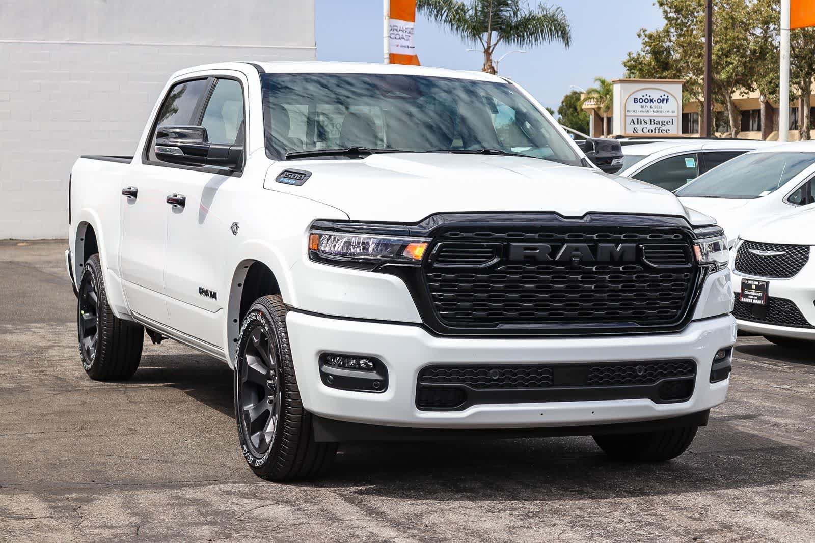 New 2026 Bright White Clear-Coat Exterior Paint RAM Big Horn image 3