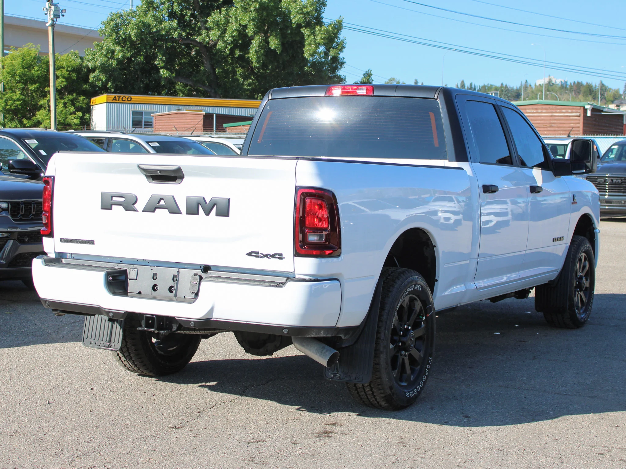 New 2026 White RAM Big Horn* image 4
