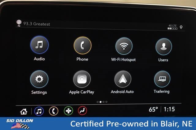 Certified Used 2021 Shadow Gray Metallic Chevrolet Z71 image 3