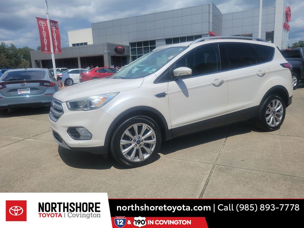 Used 2018 White Ford Titanium image 1