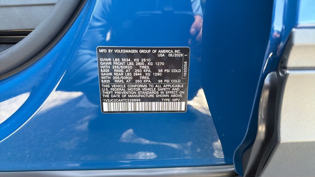 New 2026 Mountain  Lake Blue Metallic Volkswagen 2.0T SE w/Technology image 34
