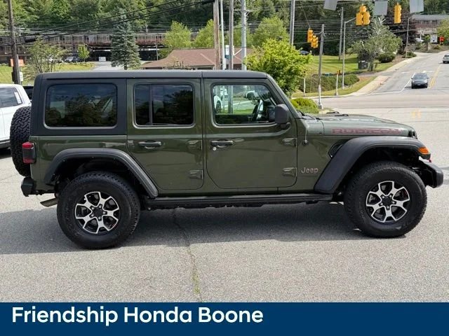 Used 2021 Green Jeep Unlimited Rubicon image 3