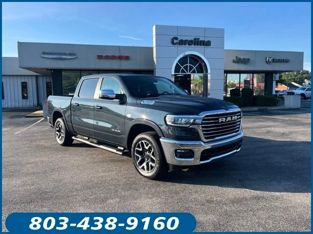 New 2026 Forged Blue Metallic Exterior Paint RAM Laramie image 1