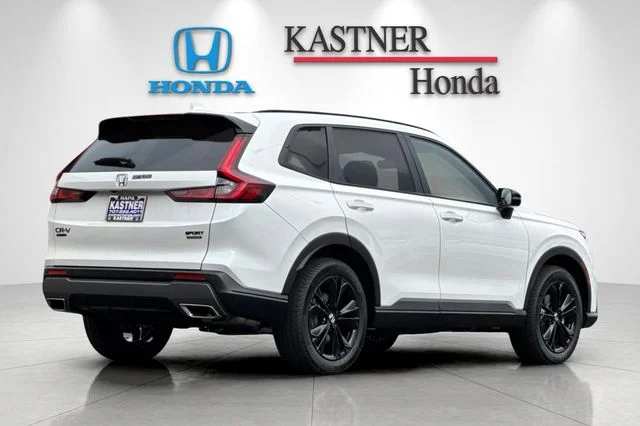 New 2026 Platinum White Pearl Honda AWD Sport Touring Hybrid image 3