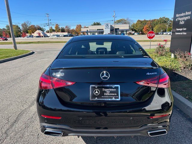 Certified Used 2024 Black Mercedes-Benz C 300 image 4