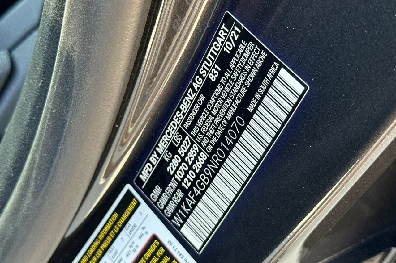 Certified Used 2022 Graphite Grey Metallic Mercedes-Benz C 300 image 26