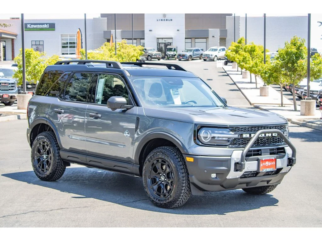 New 2026 Carbonized Gray Metallic Ford Outer Banks® image 2