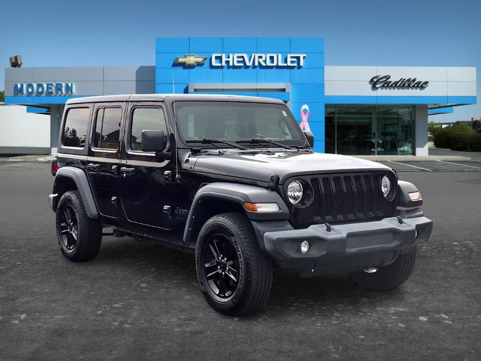 Used 2021 Black Clearcoat Jeep Unlimited Sport Altitude image 7