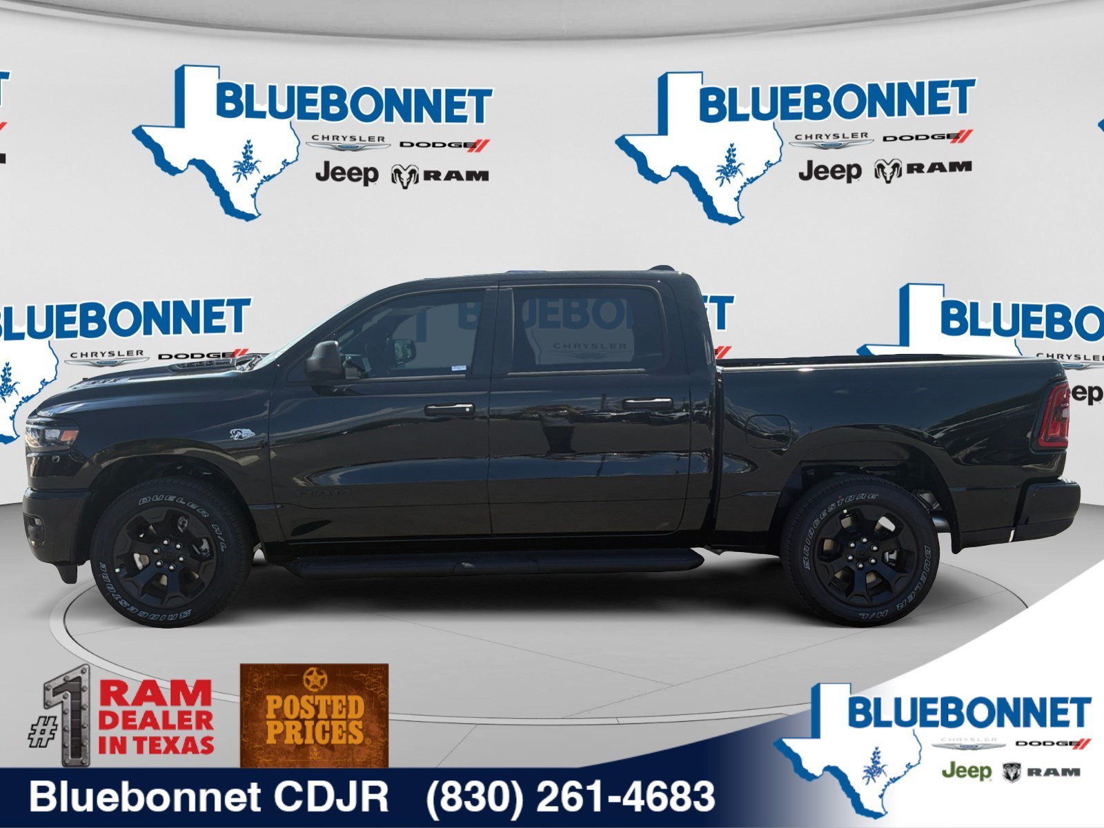 New 2026 Diamond Black Crystal Pearl-Coat Exterior Paint RAM Express image 8