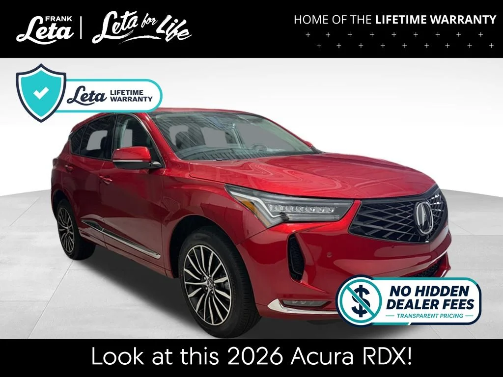 New 2026 Performance Red Pearl Acura Advance Package image 10