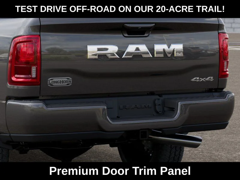 New 2026 Granite Crystal Metallic Clear-Coat Exterior Paint RAM Limited Longhorn image 15