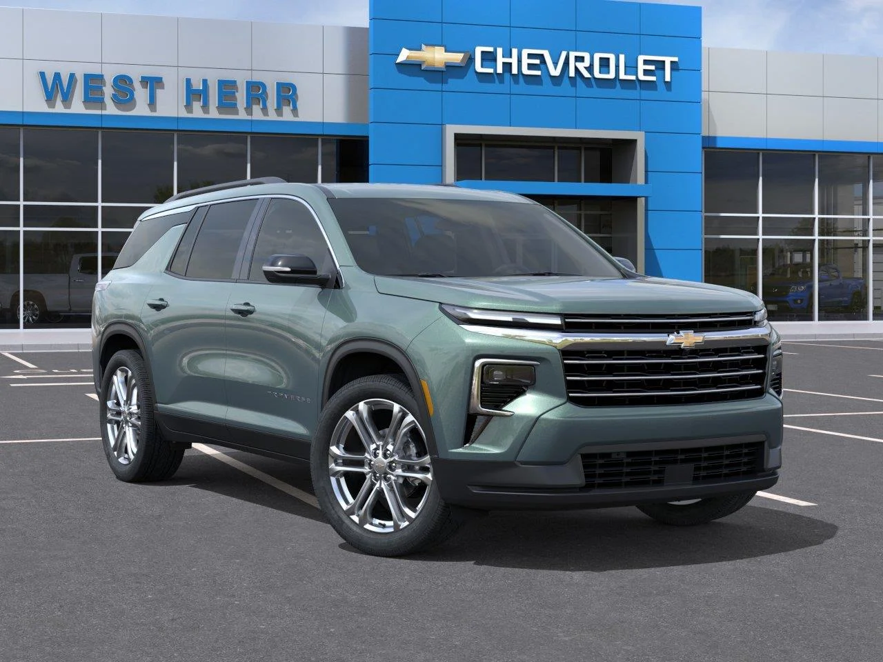 New 2027 Trillium Green Metallic Chevrolet LT image 7