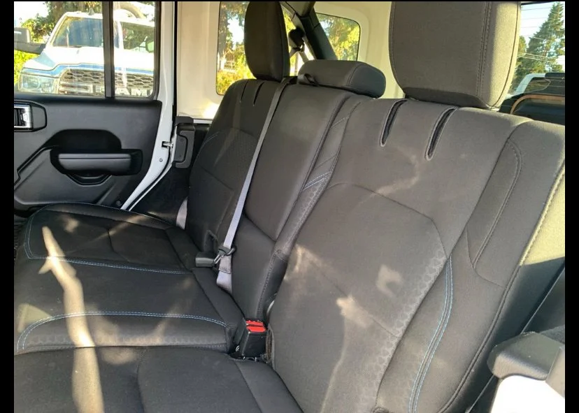 Used 2024 Bright White Clearcoat Jeep Rubicon 4xe image 28
