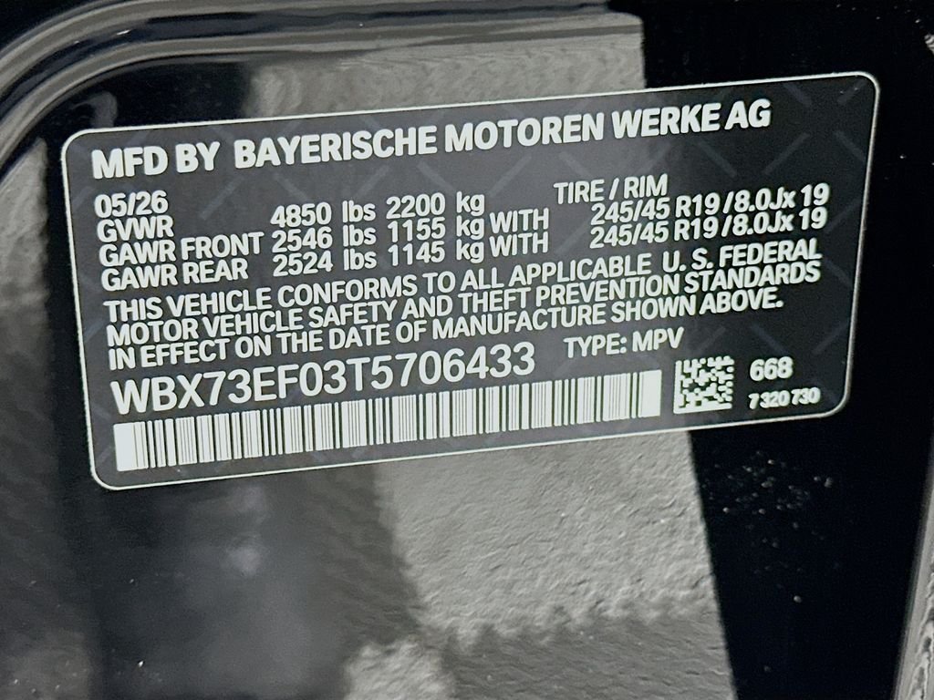 New 2026 Jet Black BMW xDrive28i image 24
